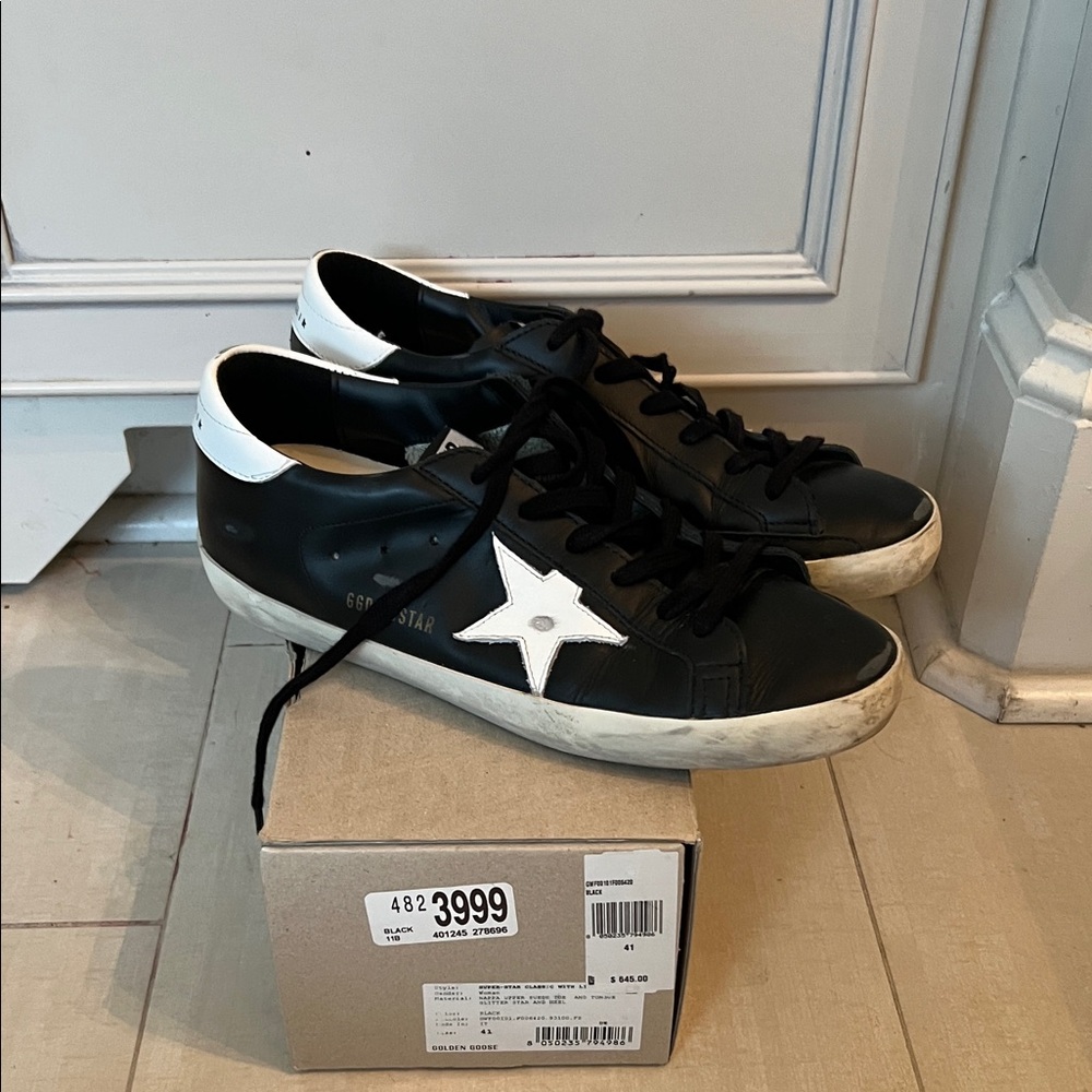 Golden Goose superstar leather sneakers
